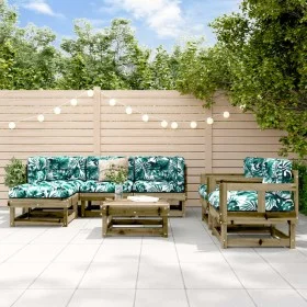 Gartenmöbel-Set 7-teilig aus imprägniertem Kiefernholz von , Gartensets - Ref: Foro24-3186220, Preis: 369,16 €, Rabatt: %