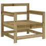 Gartenmöbel-Set 7-teilig aus imprägniertem Kiefernholz von , Gartensets - Ref: Foro24-3186234, Preis: 392,90 €, Rabatt: %