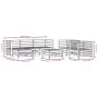 Garden furniture set 7 pieces solid white pine wood by , Garden sets - Ref: Foro24-3186236, Price: 487,15 €, Discount: %