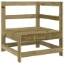 Garden furniture set 7 pieces impregnated pine wood by , Garden sets - Ref: Foro24-3186248, Price: 416,53 €, Discount: %