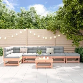 Gartenmöbel-Set 7-teilig aus Massivholz Douglasie von , Gartensets - Ref: Foro24-3186513, Preis: 347,26 €, Rabatt: %