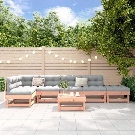 Garden furniture set 7 pieces solid wood Douglas fir by , Garden sets - Ref: Foro24-3186513, Price: 347,00 €, Discount: %