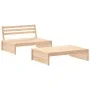 Juego de muebles de jardín 2 piezas madera maciza de pino de , Conjuntos de jardín - Ref: Foro24-3186620, Precio: 186,13 €, D...