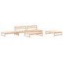 Garden sofa set 5 pieces solid pine wood by , Garden sets - Ref: Foro24-3186634, Price: 448,97 €, Discount: %