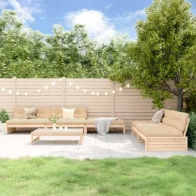 Garden furniture set 6 pieces solid pine wood by , Garden sets - Ref: Foro24-3186641, Price: 562,41 €, Discount: %