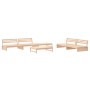 Garden furniture set 6 pieces solid pine wood by , Garden sets - Ref: Foro24-3186641, Price: 569,41 €, Discount: %