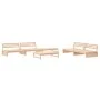 Juego de muebles de jardín 6 piezas madera maciza de pino de , Conjuntos de jardín - Ref: Foro24-3186641, Precio: 562,34 €, D...