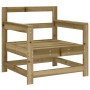 Gartenmöbel-Set 7-teilig aus imprägniertem Kiefernholz von , Gartensets - Ref: Foro24-3186262, Preis: 403,81 €, Rabatt: %