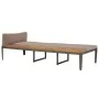 Liege mit Kissen aus massivem braunem Akazienholz von vidaXL, Liegen - Ref: Foro24-44249, Preis: 173,47 €, Rabatt: %