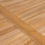 Solid teak wood garden table 150x90x77 cm by vidaXL, Garden tables - Ref: Foro24-44997, Price: 268,98 €, Discount: %