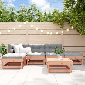 Garden furniture set 6 pieces solid wood Douglas fir by , Garden sets - Ref: Foro24-3186310, Price: 296,18 €, Discount: %