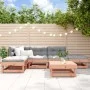 Juego de muebles de jardín 6 pzas madera maciza abeto Douglas de , Conjuntos de jardín - Ref: Foro24-3186310, Precio: 295,97 ...
