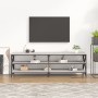 Mueble de TV madera contrachapada gris Sonoma 160x40x50 cm en Muebles TV | Comprar online en Foro24