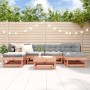 Gartenmöbel-Set 7-teilig aus Massivholz Douglasie von , Gartensets - Ref: Foro24-3186359, Preis: 355,93 €, Rabatt: %