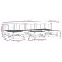 Gartenmöbel-Set 7-teilig aus Massivholz Douglasie von , Gartensets - Ref: Foro24-3186359, Preis: 346,41 €, Rabatt: %