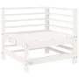 Gartensofa-Set 5-teilig aus massivem weißem Kiefernholz von , Gartensets - Ref: Foro24-3186558, Preis: 308,89 €, Rabatt: %