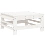 Gartengarnitur 8-teilig Massivholz Kiefer Weiß von , Gartensets - Ref: Foro24-3186579, Preis: 526,76 €, Rabatt: %
