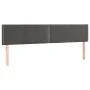Headboards 2 units of dark gray velvet 80x5x78/88 cm by , Headboards and footboards - Ref: Foro24-345959, Price: 54,61 €, Dis...