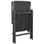 9-piece black garden dining set by , Garden sets - Ref: Foro24-3060063, Price: 714,25 €, Discount: %