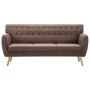 Sofá de 3 plazas tapizado de tela marrón 172x70x82 cm de , Sofás - Ref: Foro24-247126, Precio: 388,46 €, Descuento: %