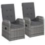 9-teiliges Garten-Essset mit grauen Kissen von , Gartensets - Ref: Foro24-3099502, Preis: 1,00 €, Rabatt: %