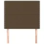 Headboards 2 units of dark brown fabric 80x5x78/88 cm by , Headboards and footboards - Ref: Foro24-3116169, Price: 44,42 €, D...