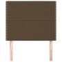 Kopfteile 2 Einheiten aus dunkelbraunem Stoff 80x5x78/88 cm von , Kopf- und Fußteile - Ref: Foro24-3116169, Preis: 44,95 €, R...