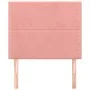 Cabeceros 2 unidades de terciopelo rosa 100x5x78/88 cm de , Cabeceros y pies de cama - Ref: Foro24-3116239, Precio: 49,10 €, ...