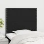 Cabeceros 2 unidades de tela negro 90x5x78/88 cm de , Cabeceros y pies de cama - Ref: Foro24-3116176, Precio: 47,31 €, Descue...