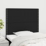 Kopfteile 2 Einheiten aus schwarzem Stoff 90x5x78/88 cm von , Kopf- und Fußteile - Ref: Foro24-3116176, Preis: 47,88 €, Rabat...