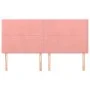 Headboards 4 units of pink velvet 80x5x78/88 cm by , Headboards and footboards - Ref: Foro24-3116251, Price: 98,89 €, Discoun...