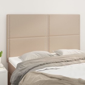 Kopfteile 4 Einheiten Cappuccino-Kunstleder 72x5x78/88 cm von , Kopf- und Fußteile - Ref: Foro24-3116287, Preis: 86,71 €, Rab...
