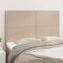 Kopfteile 4 Einheiten Cappuccino-Kunstleder 72x5x78/88 cm von , Kopf- und Fußteile - Ref: Foro24-3116287, Preis: 86,71 €, Rab...