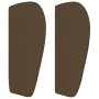 Kopfteil aus dunkelbraunem Stoff, 183 x 23 x 78/88 cm von , Kopf- und Fußteile - Ref: Foro24-3117021, Preis: 61,18 €, Rabatt: %
