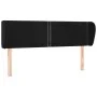 Kopfteil aus schwarzem Samt, 147 x 23 x 78/88 cm von , Kopf- und Fußteile - Ref: Foro24-3117054, Preis: 65,09 €, Rabatt: %