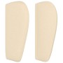 Cream fabric headboard 183x23x78/88 cm by , Headboards and footboards - Ref: Foro24-3117023, Price: 75,69 €, Discount: %