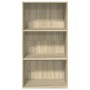 Estantería de madera de ingeniería roble Sonoma 60x30x114 cm en Librerías y estanterías | Comprar online en Foro24