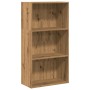 Estantería de madera de ingeniería roble artisian 60x30x114 cm en Librerías y estanterías | Comprar online en Foro24