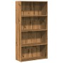 Estantería de madera de ingeniería roble artisian 80x30x152 cm en Librerías y estanterías | Comprar online en Foro24