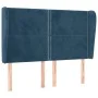 Kopfteil mit dunkelblauen Samtohren 147x23x118/128 cm von , Kopf- und Fußteile - Ref: Foro24-3117868, Preis: 125,57 €, Rabatt: %