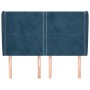 Kopfteil mit dunkelblauen Samtohren 147x23x118/128 cm von , Kopf- und Fußteile - Ref: Foro24-3117868, Preis: 120,49 €, Rabatt: %