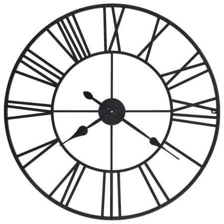 Reloj de pared vintage movimiento cuarzo metal 80 cm XXL de vidaXL, Relojes de pared - Ref: Foro24-50644, Precio: 93,70 €, De...
