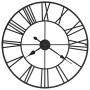 Reloj de pared vintage movimiento cuarzo metal 80 cm XXL de vidaXL, Relojes de pared - Ref: Foro24-50644, Precio: 93,70 €, De...