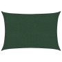 Toldo de vela verde oscuro HDPE 160 g/m² 2x3 m