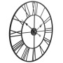 Reloj de pared vintage movimiento cuarzo metal 80 cm XXL de vidaXL, Relojes de pared - Ref: Foro24-50644, Precio: 93,70 €, De...