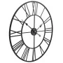 Vintage wall clock quartz movement metal 80 cm XXL by vidaXL, Wall clocks - Ref: Foro24-50644, Price: 115,49 €, Discount: %