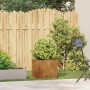 Jardinera oxidada 40x40x40 cm acero corten en Maceteros y jardineras | Comprar online en Foro24