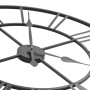Reloj de pared vintage movimiento cuarzo metal 80 cm XXL de vidaXL, Relojes de pared - Ref: Foro24-50644, Precio: 93,70 €, De...