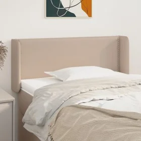 Cappuccino synthetic leather headboard 83x16x78/88 cm by , Headboards and footboards - Ref: Foro24-3118705, Price: 39,77 €, D...