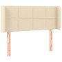 Kopfteil aus cremefarbenem Stoff, 83 x 16 x 78/88 cm von , Kopf- und Fußteile - Ref: Foro24-3118747, Preis: 48,87 €, Rabatt: %